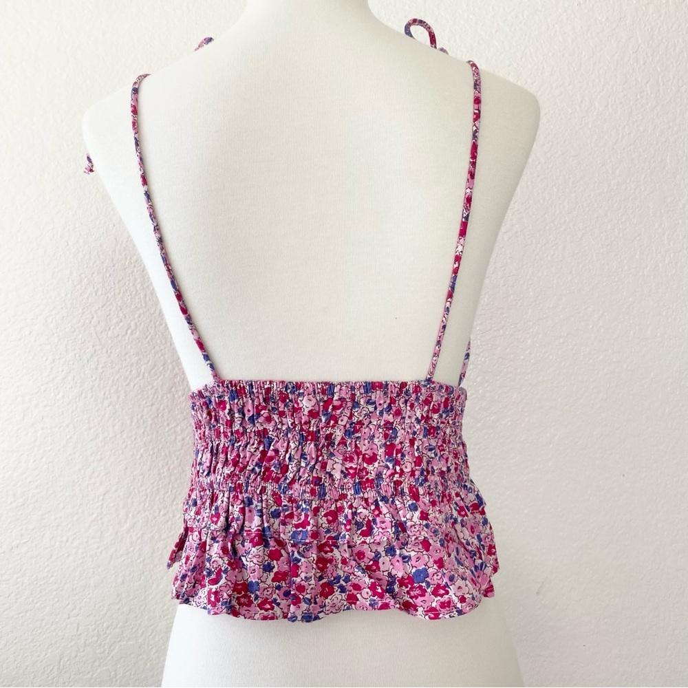 SIM & SAM Floral Print Top - Picture 2 of 5